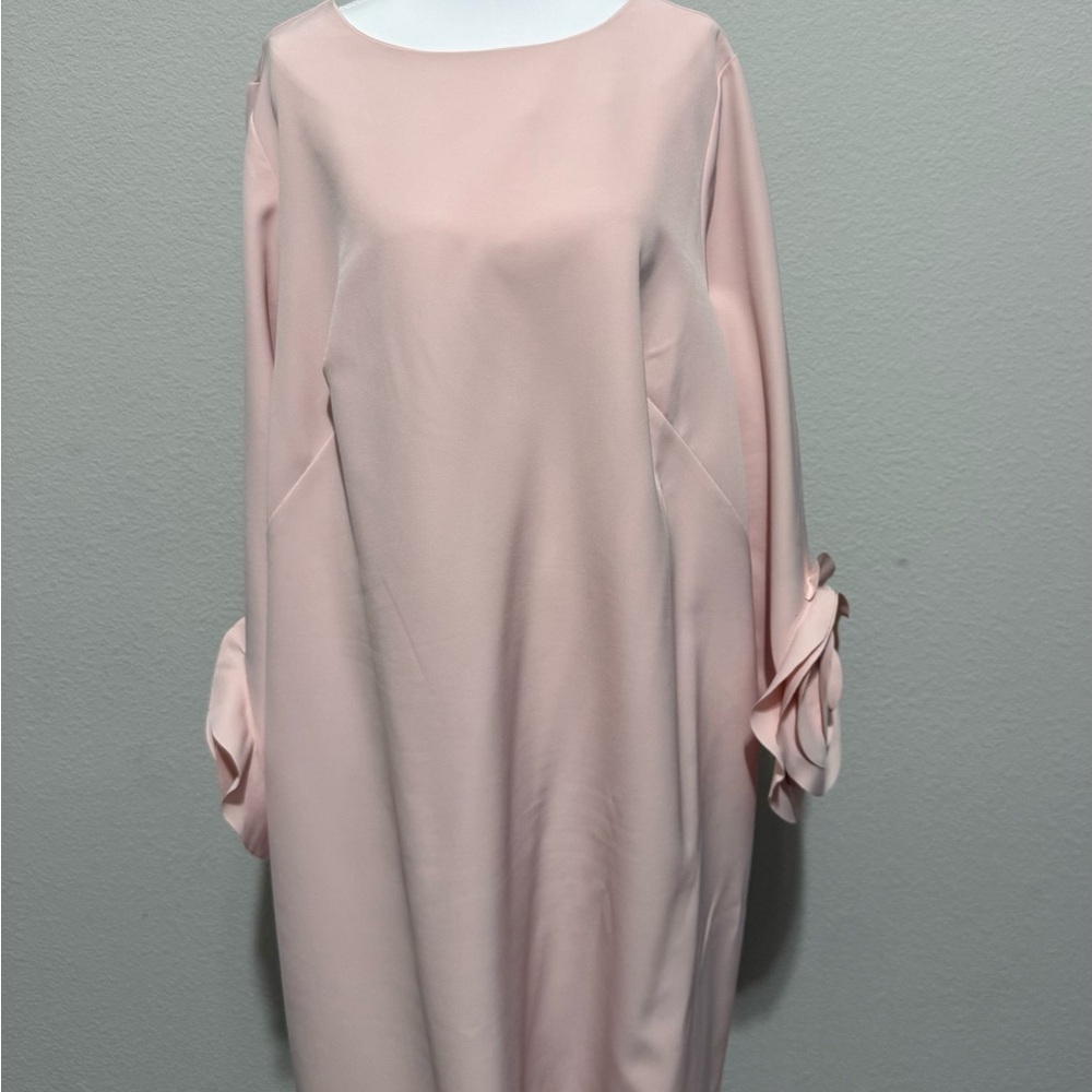 Eloquii Blush Long Sleeve Dress